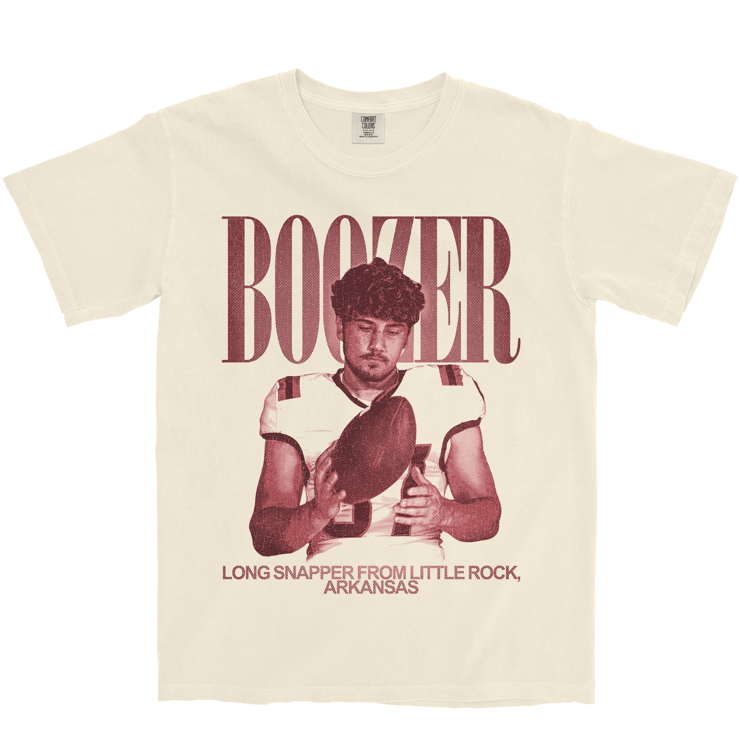 SAM BOOZER VINTAGE IVORY TEE