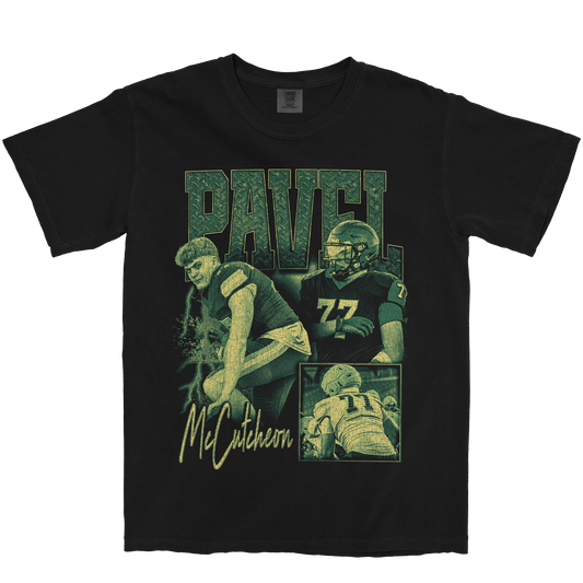 PAVEL MCCUTCHEON GRAPHIC BLACK TEE