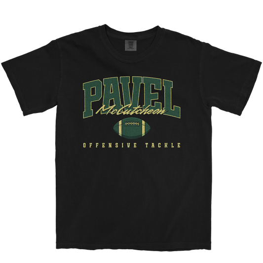 PAVEL MCCUTCHEON RETRO BLACK TEE