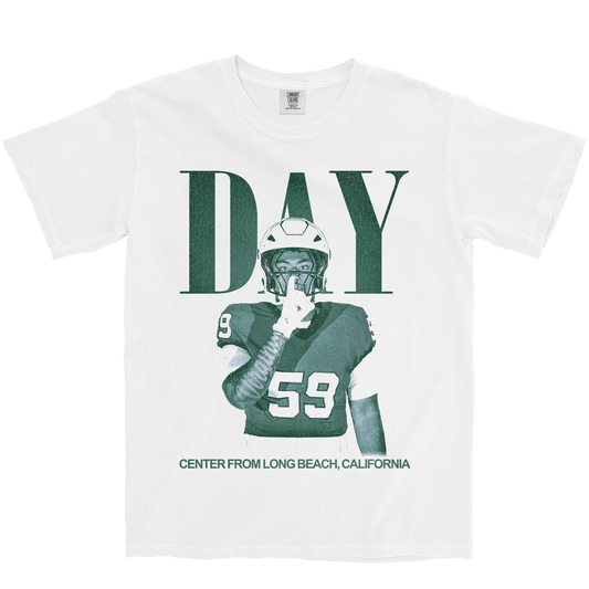 SAVION DAY VINTAGE WHITE TEE