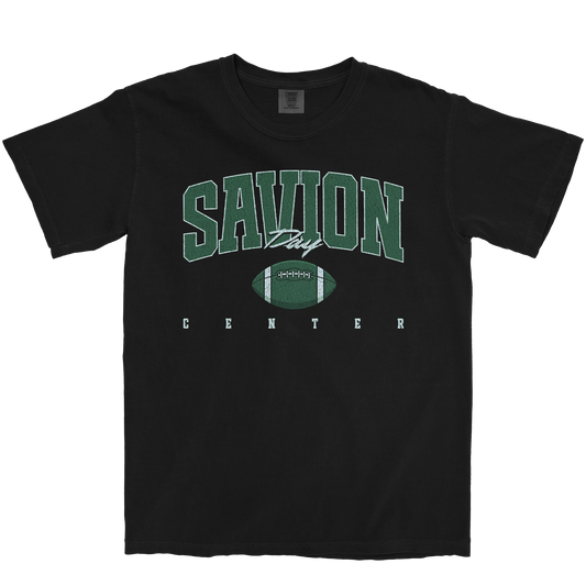 SAVION DAY RETRO BLACK TEE