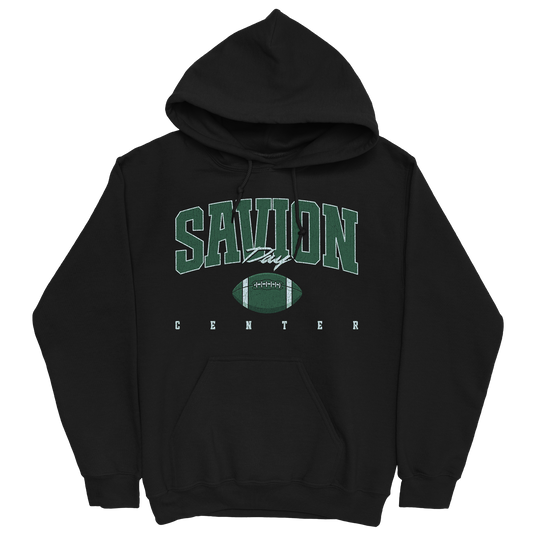 SAVION DAY RETRO BLACK HOODIE