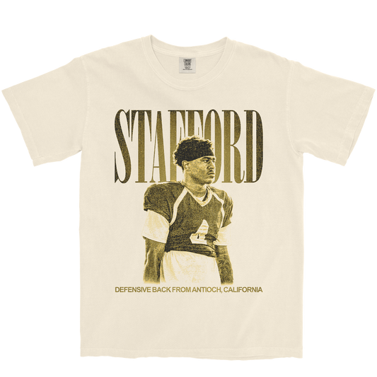 KIMANI STAFFORD VINTAGE IVORY TEE