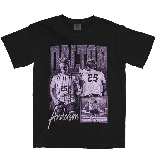 DALTON ANDERSON GRAPHIC BLACK TEE