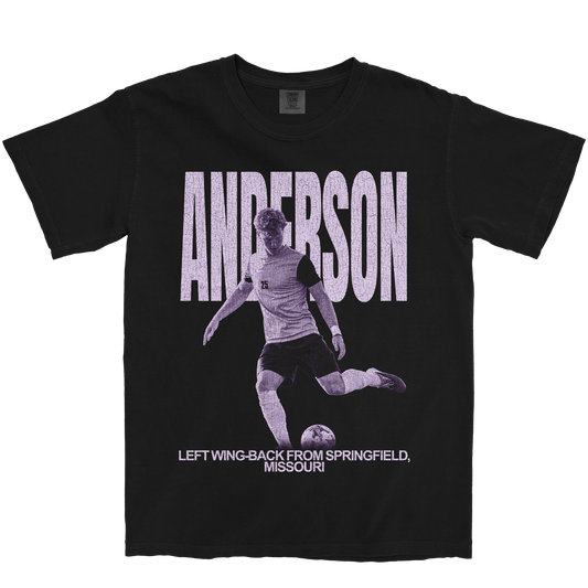 DALTON ANDERSON VINTAGE BLACK TEE