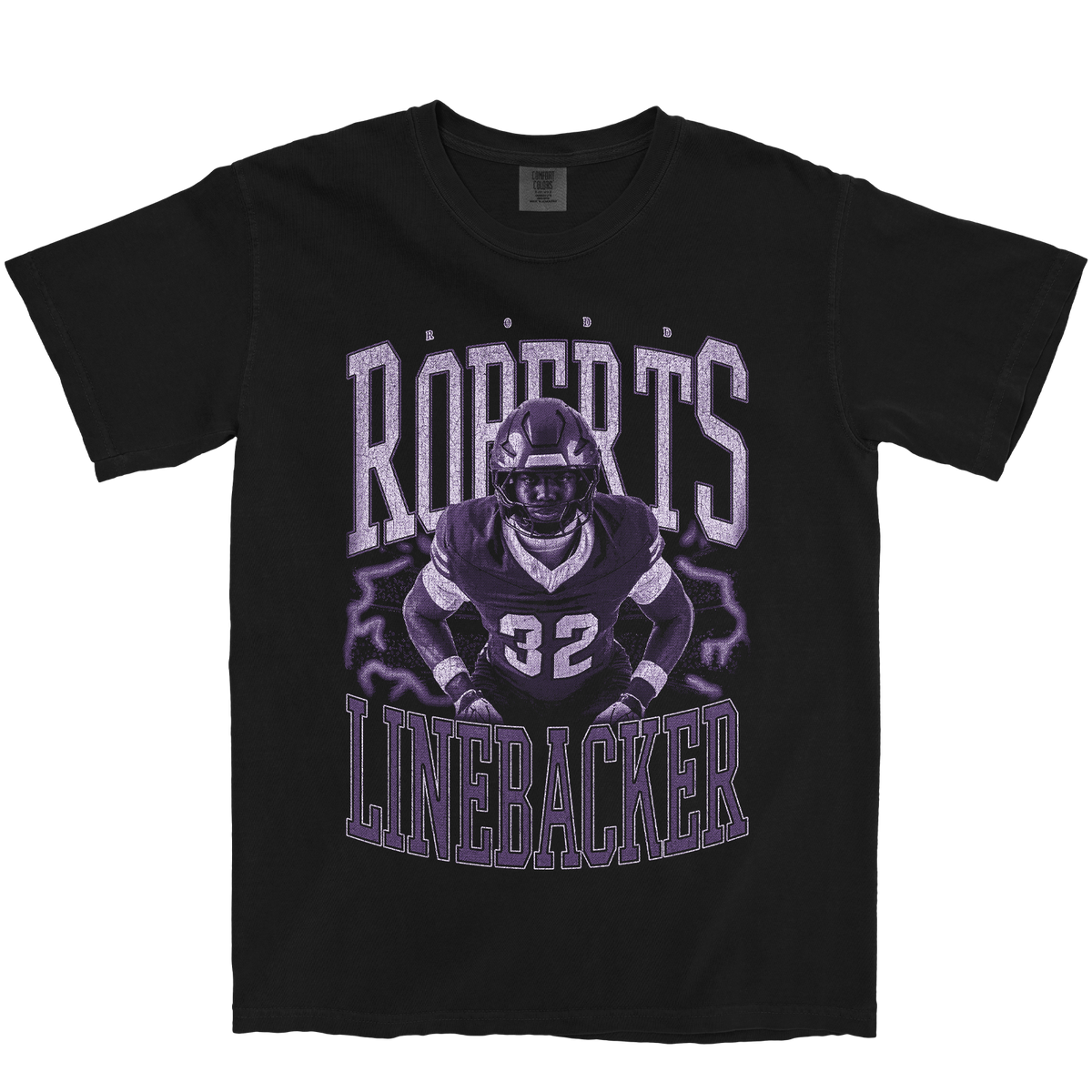 RODD ROBERTS VINTAGE BLACK TEE