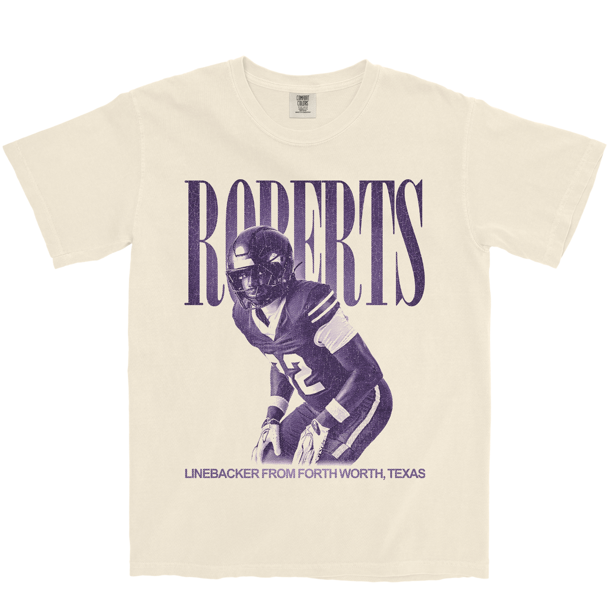 RODD ROBERTS VINTAGE IVORY TEE