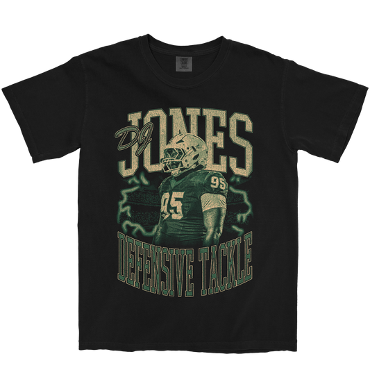 DJ JONES VINTAGE BLACK TEE