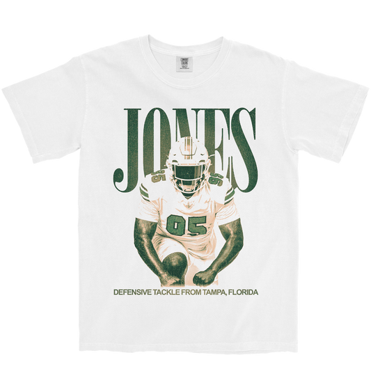DJ JONES VINTAGE WHITE TEE