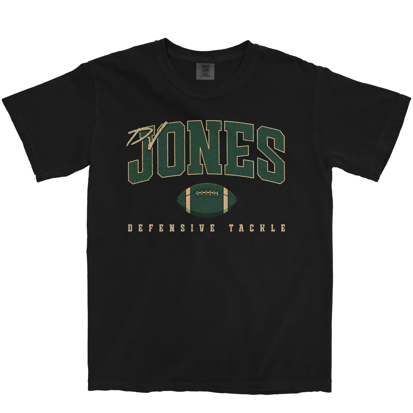 DJ JONES RETRO BLACK TEE