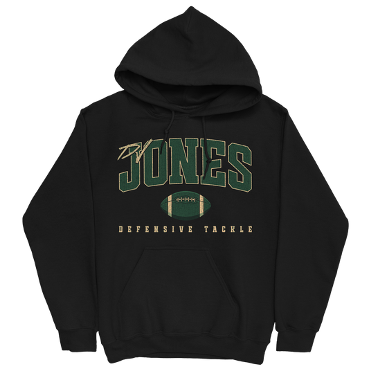 DJ JONES RETRO BLACK HOODIE