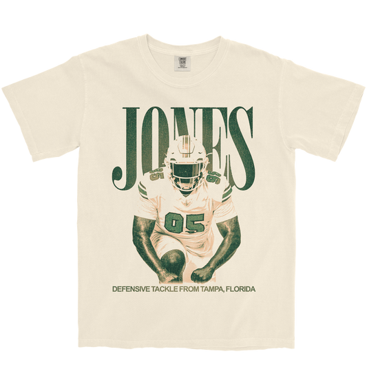 DJ JONES VINTAGE IVORY TEE