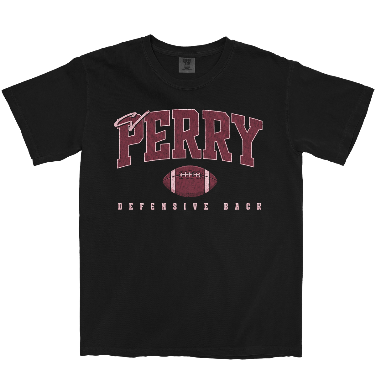 CJ PERRY RETRO BLACK TEE