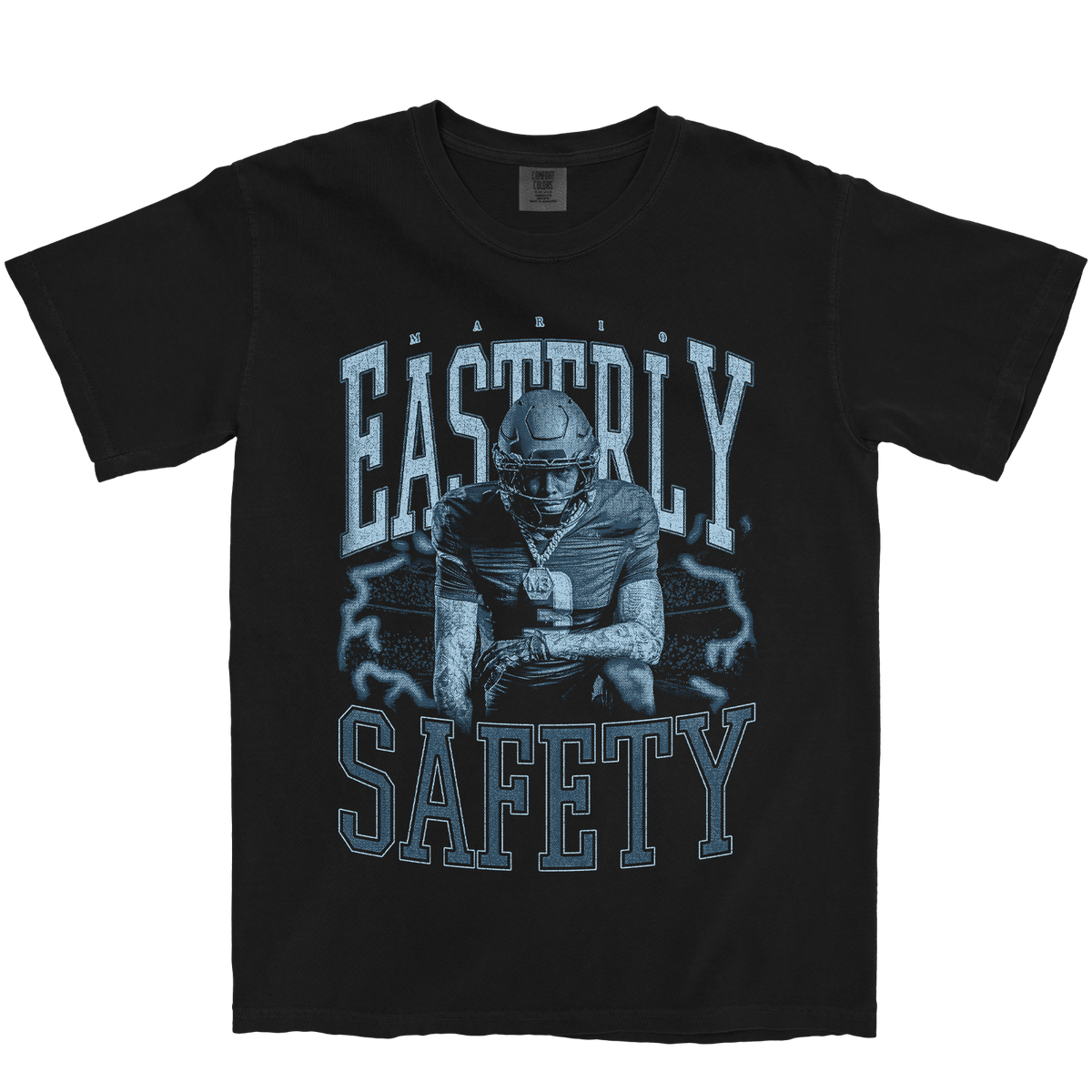 MARIO EASTERLY VINTAGE BLACK TEE