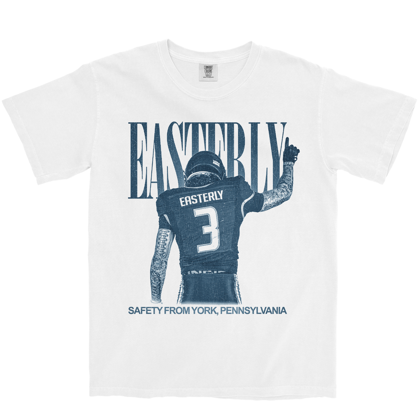 MARIO EASTERLY VINTAGE WHITE TEE