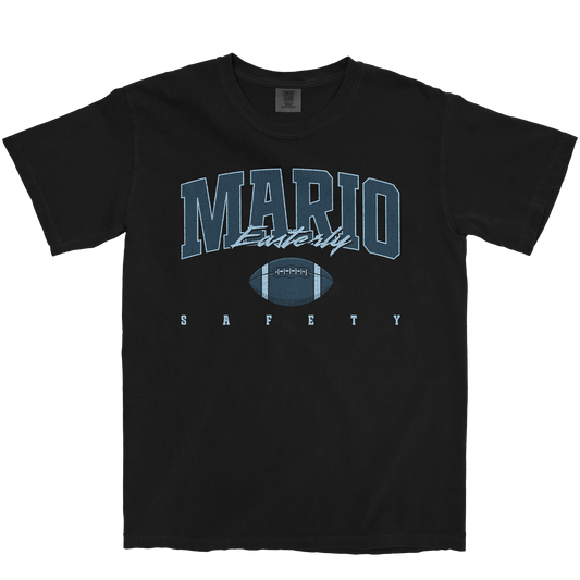 MARIO EASTERLY RETRO BLACK TEE