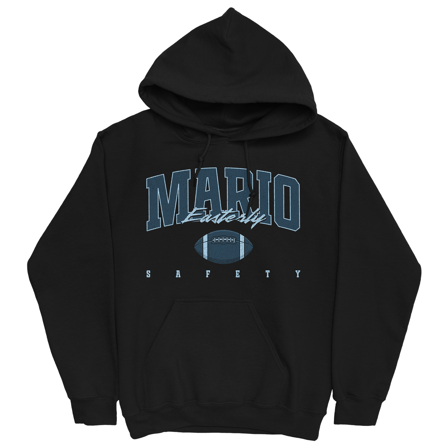 MARIO EASTERLY RETRO BLACK HOODIE