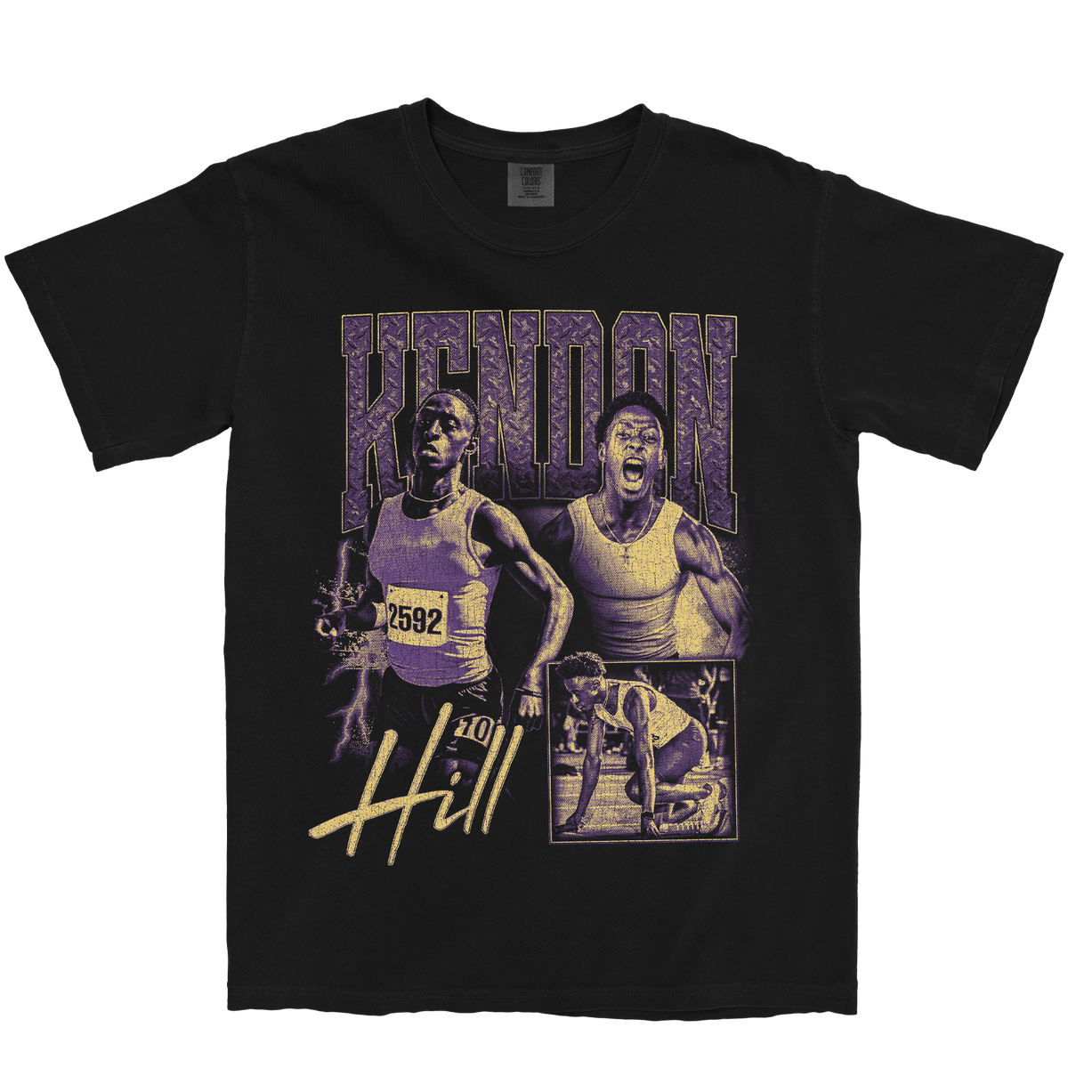 KENDON HILL GRAPHIC BLACK TEE