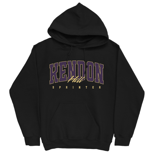 KENDON HILL RETRO BLACK HOODIE