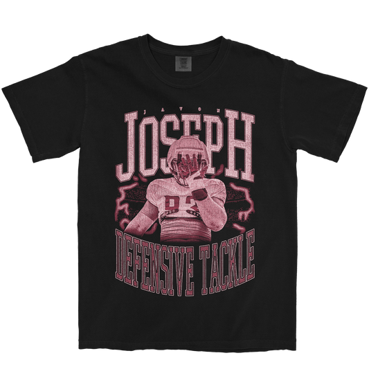 JAVON JOSEPH VINTAGE BLACK TEE