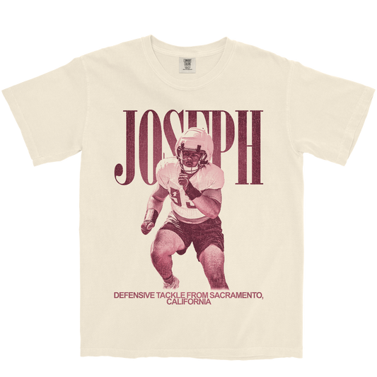 JAVON JOSEPH VINTAGE IVORY TEE