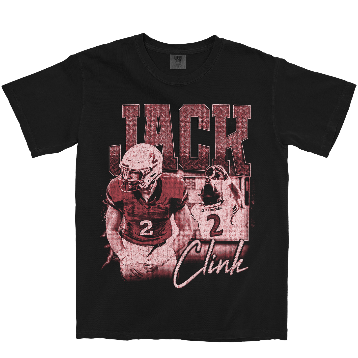 JACK CLINK GRAPHIC BLACK TEE