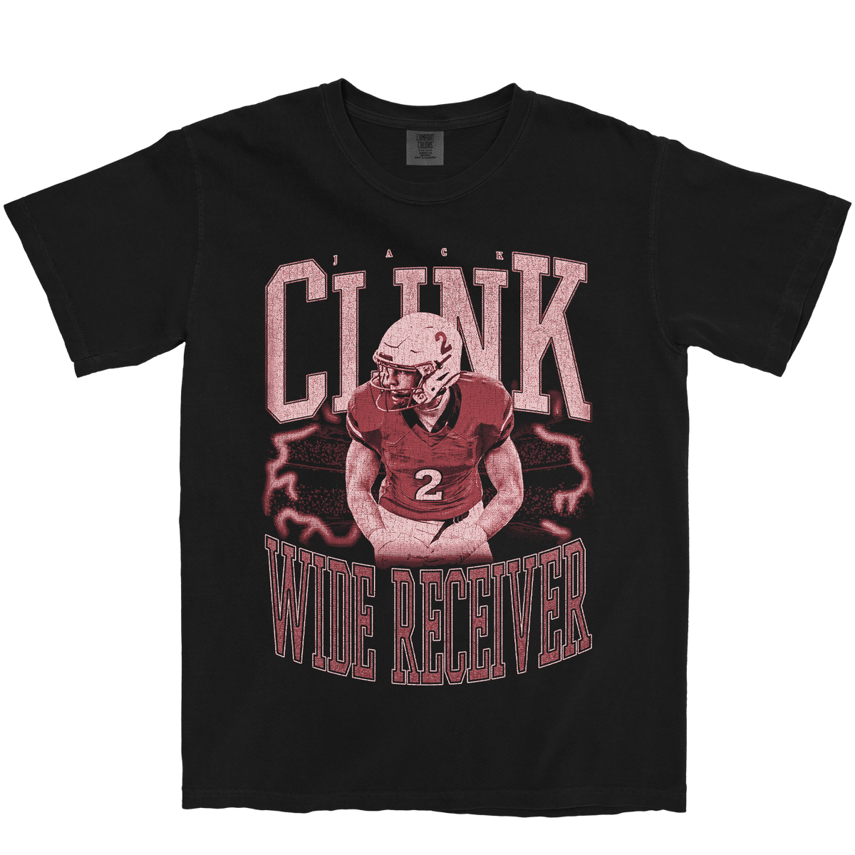 JACK CLINK VINTAGE BLACK TEE