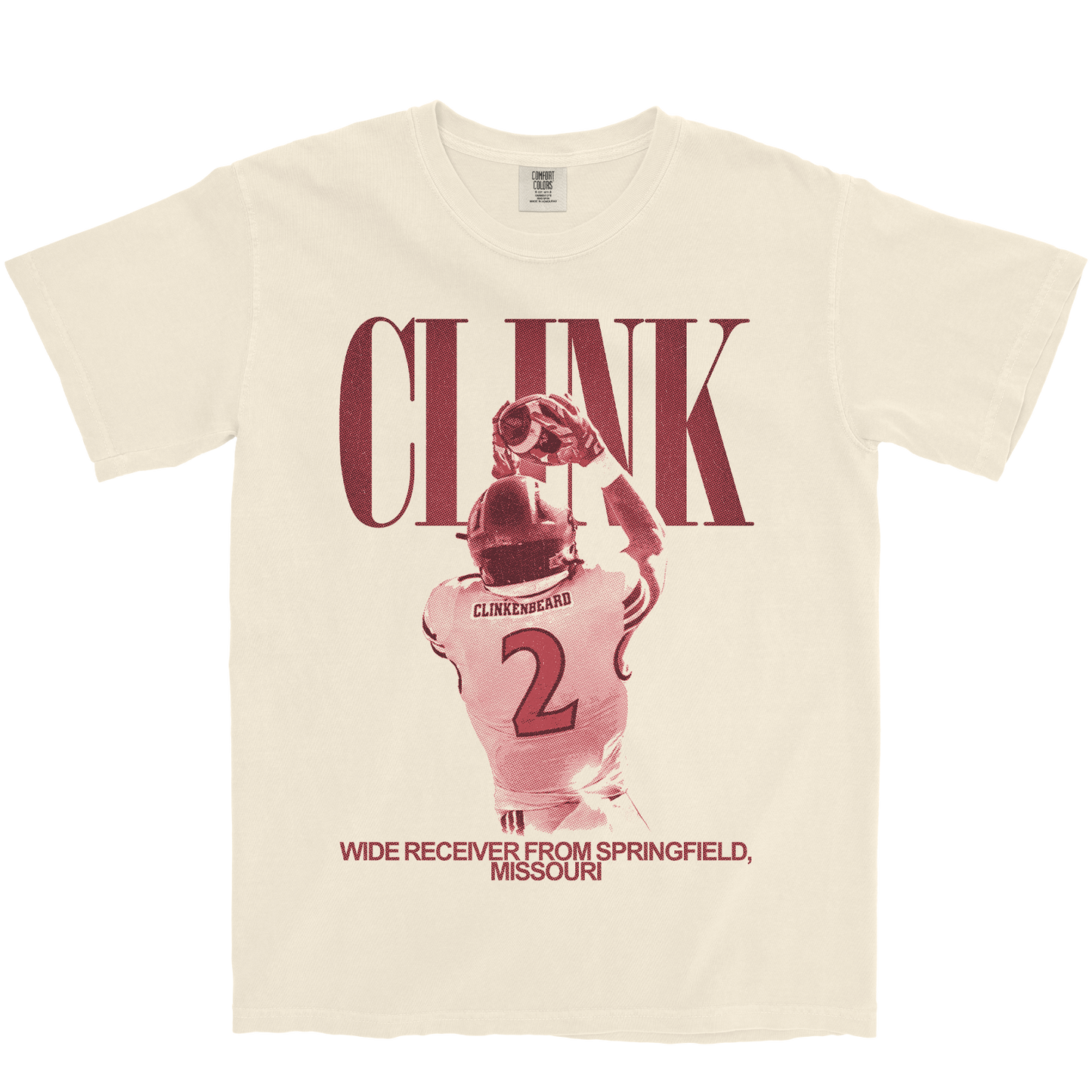 JACK CLINK VINTAGE IVORY TEE