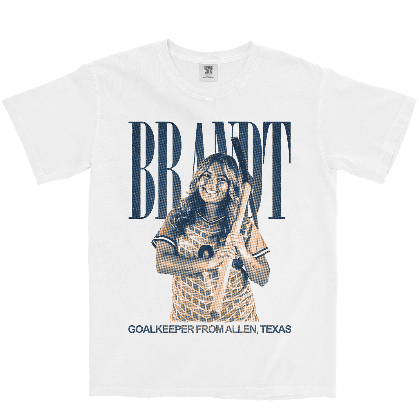 AVA BRANDT VINTAGE WHITE TEE