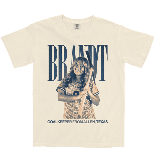 AVA BRANDT VINTAGE IVORY TEE