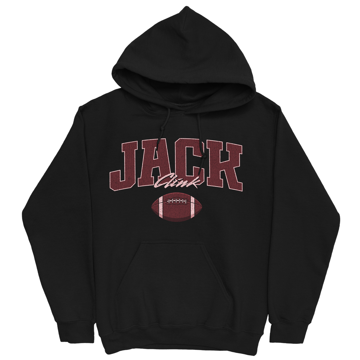 JACK CLINK RETRO BLACK HOODIE