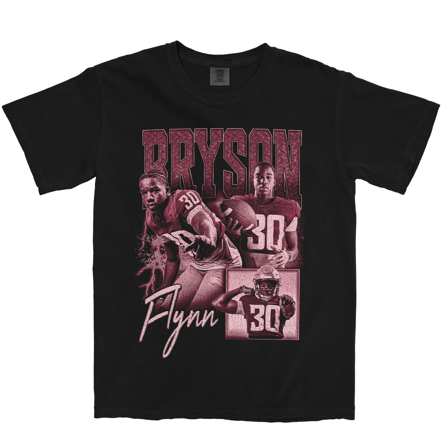BRYSON FLYNN GRAPHIC BLACK TEE