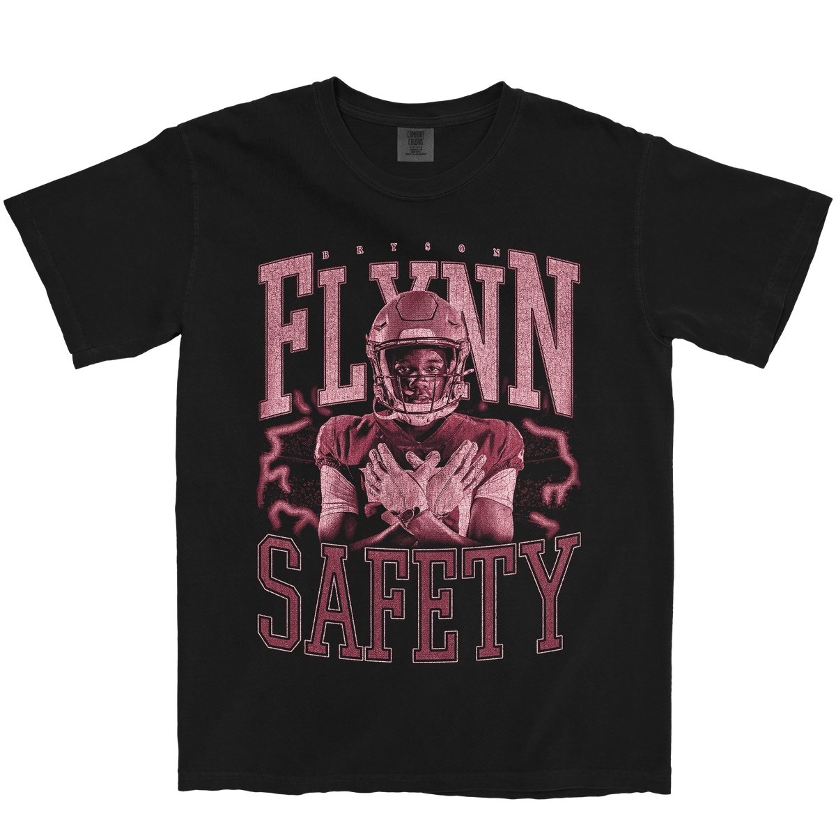 BRYSON FLYNN VINTAGE BLACK TEE