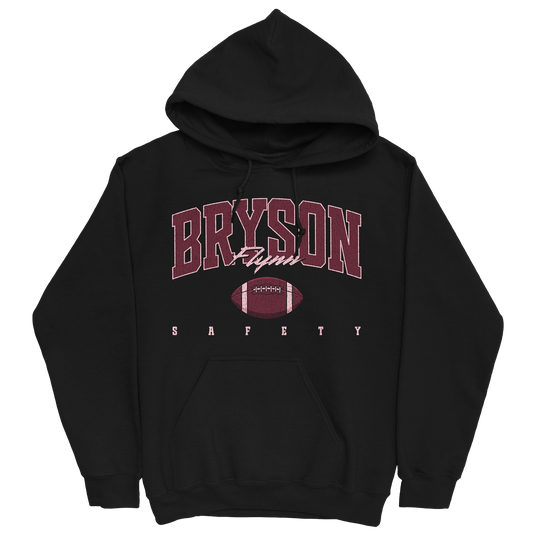BRYSON FLYNN RETRO BLACK HOODIE