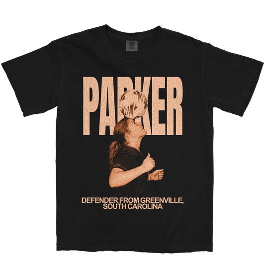 LYDIA PARKER VINTAGE BLACK TEE
