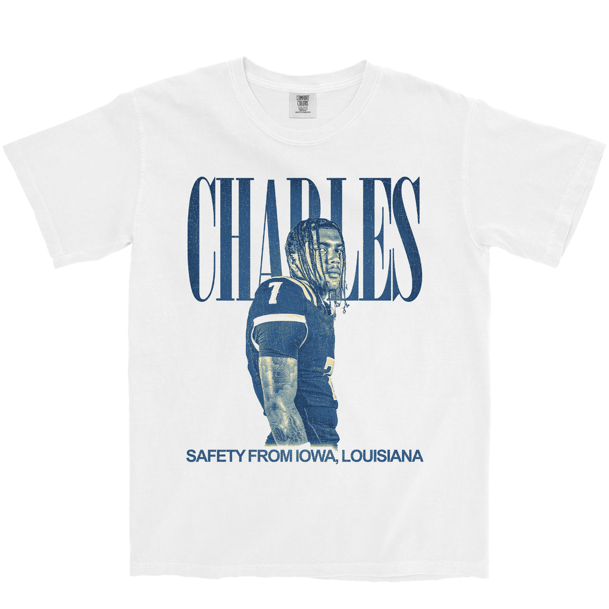 COHEN CHARLES VINTAGE WHITE TEE