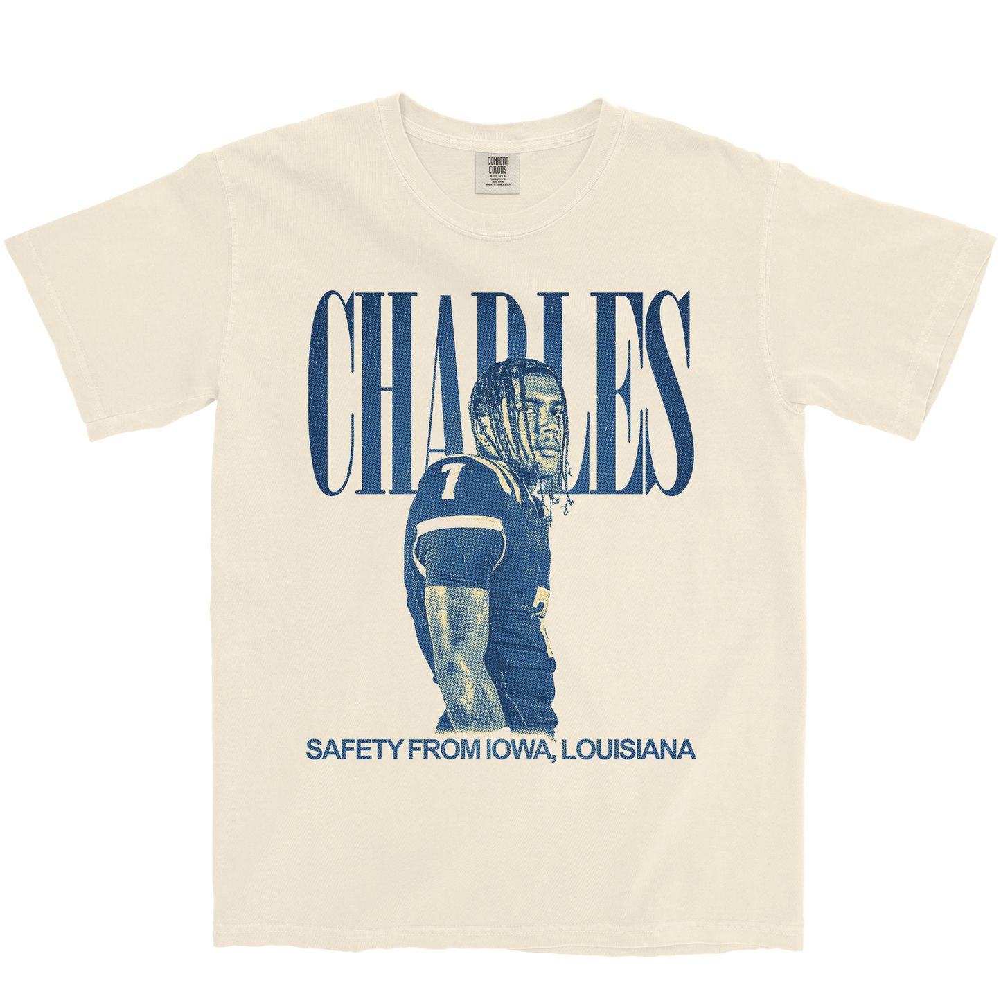 COHEN CHARLES VINTAGE IVORY TEE