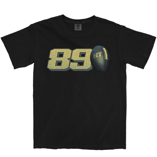 HUNTER TEAL RETRO BLACK TEE