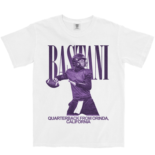 MYLES BASTANI VINTAGE WHITE TEE