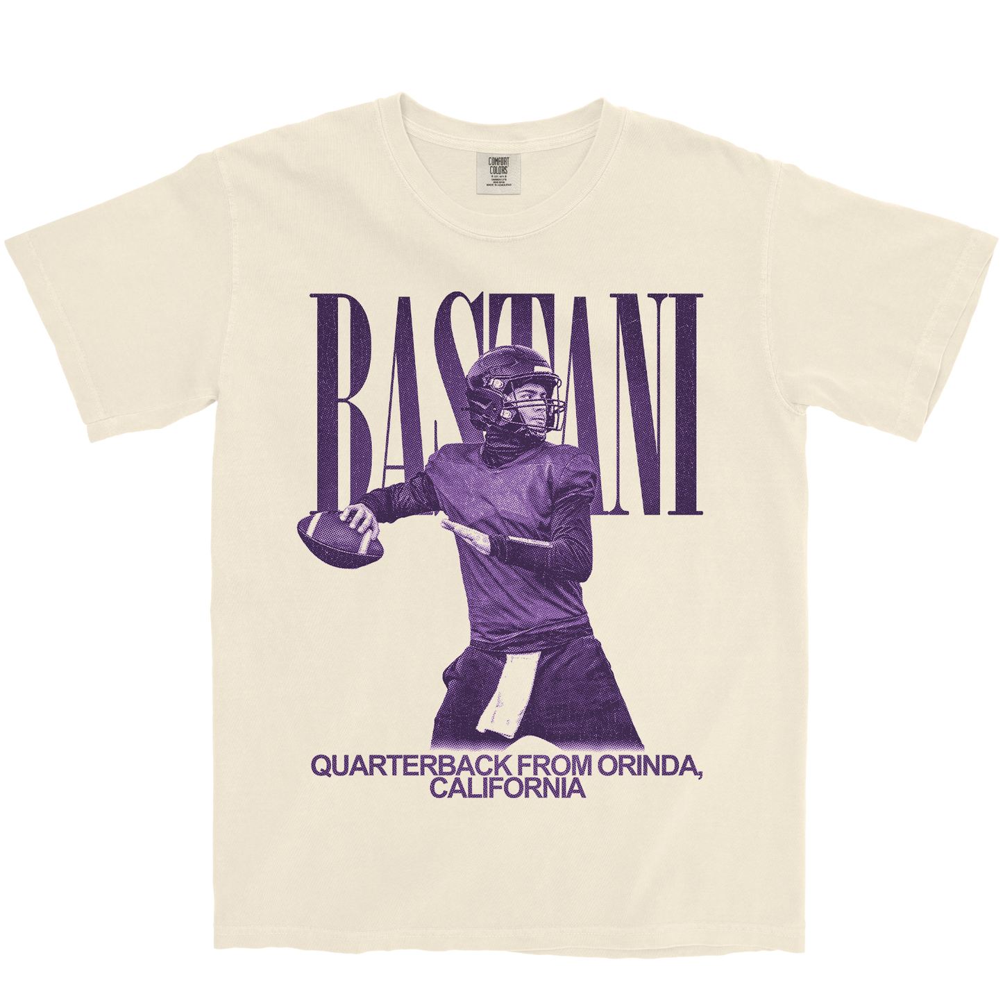 MYLES BASTANI VINTAGE IVORY TEE