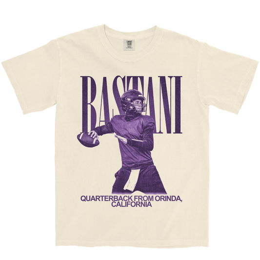 MYLES BASTANI VINTAGE IVORY TEE