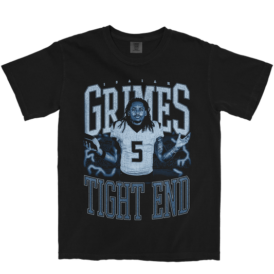 ISAIAH GRIMES VINTAGE BLACK TEE