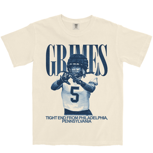 ISAIAH GRIMES VINTAGE IVORY TEE