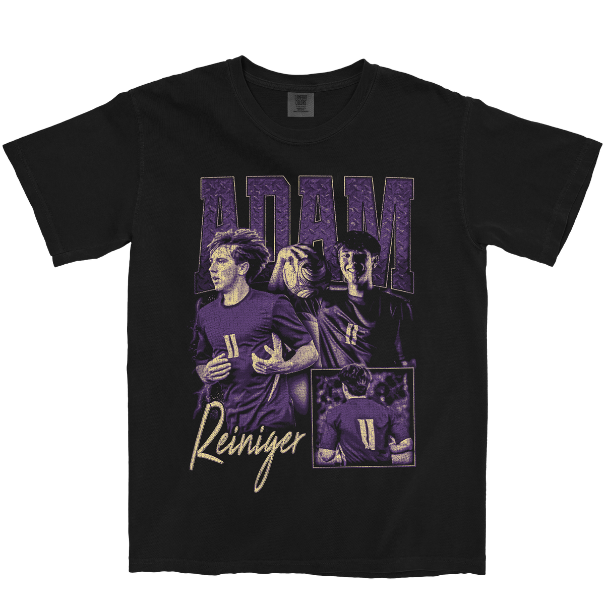 ADAM REINIGER GRAPHIC BLACK TEE