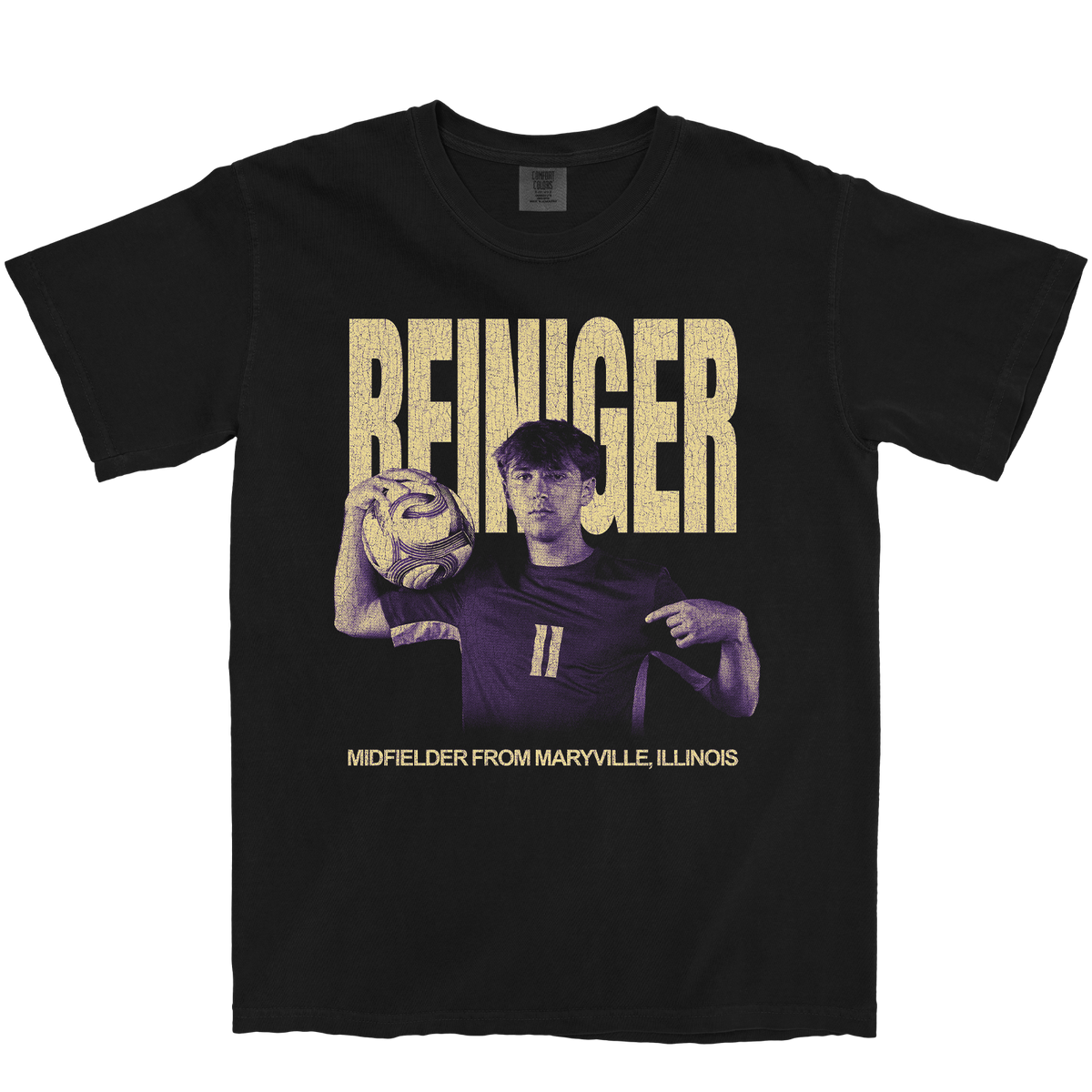 ADAM REINIGER VINTAGE BLACK TEE