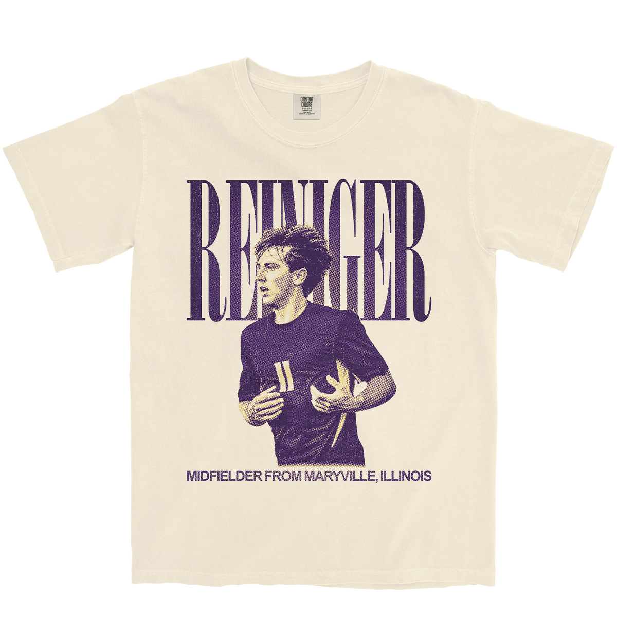 ADAM REINIGER VINTAGE IVORY TEE