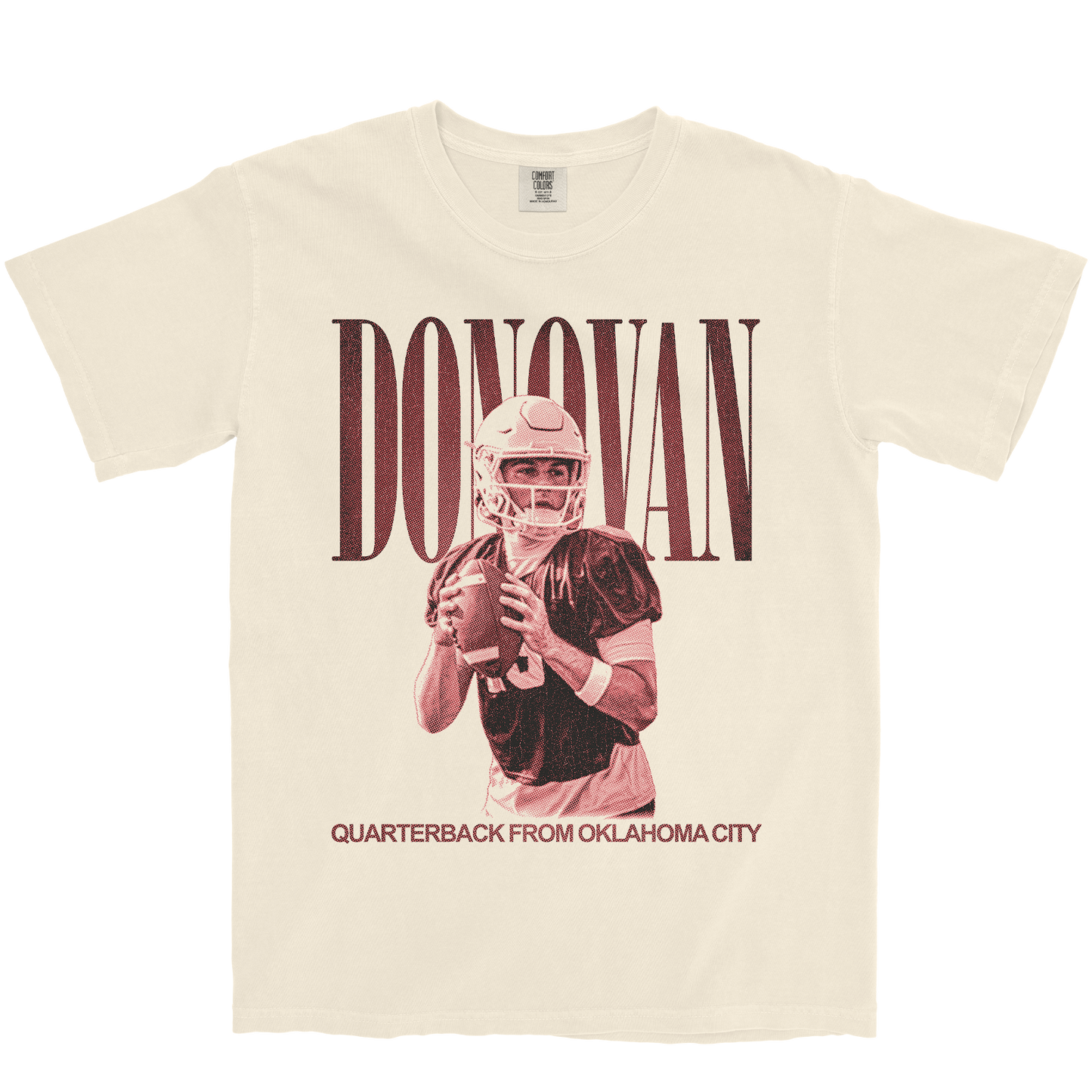 KANE DONOVAN VINTAGE IVORY TEE