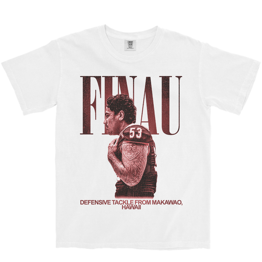 MAIKA FINAU VINTAGE WHITE TEE