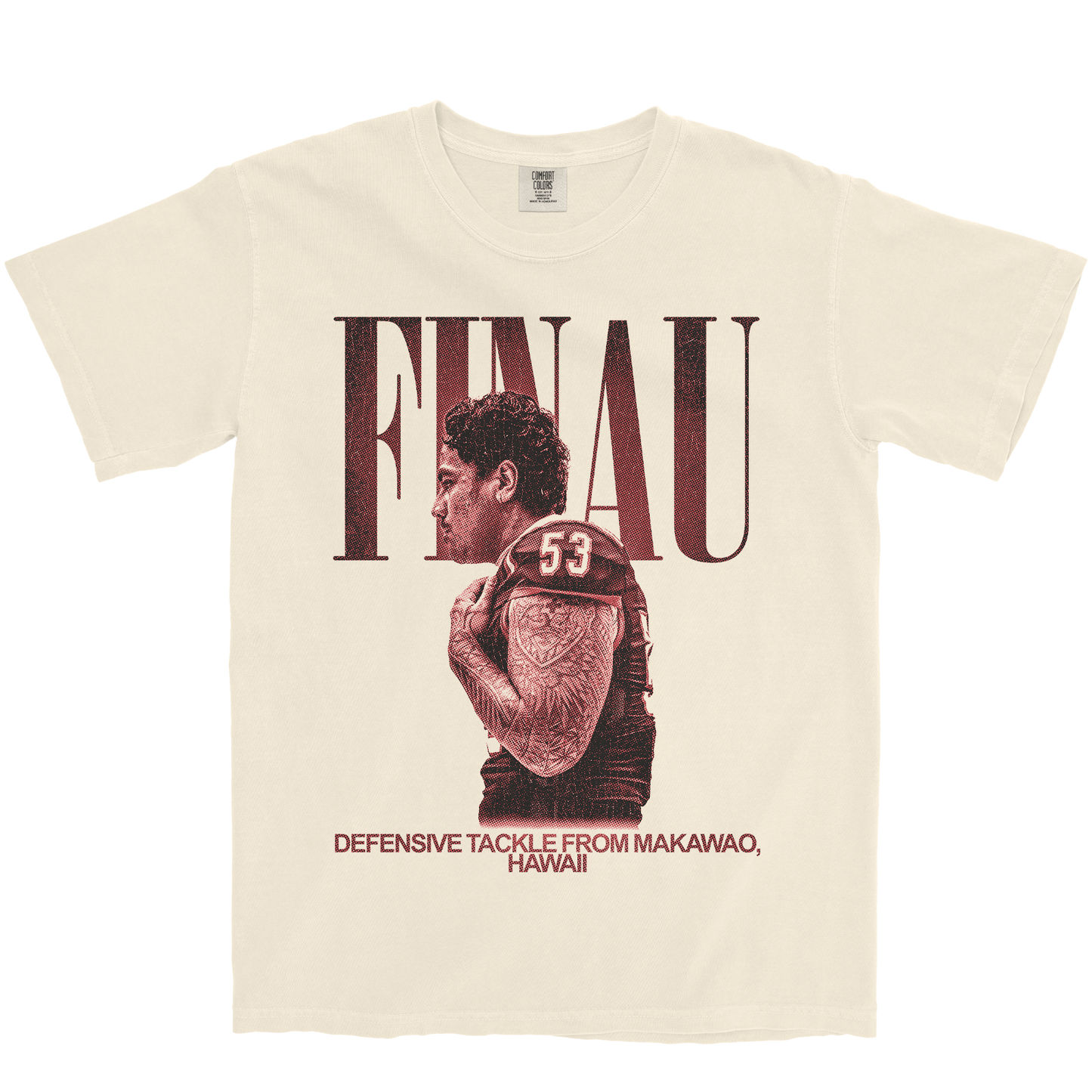 MAIKA FINAU VINTAGE IVORY TEE