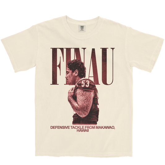 MAIKA FINAU VINTAGE IVORY TEE